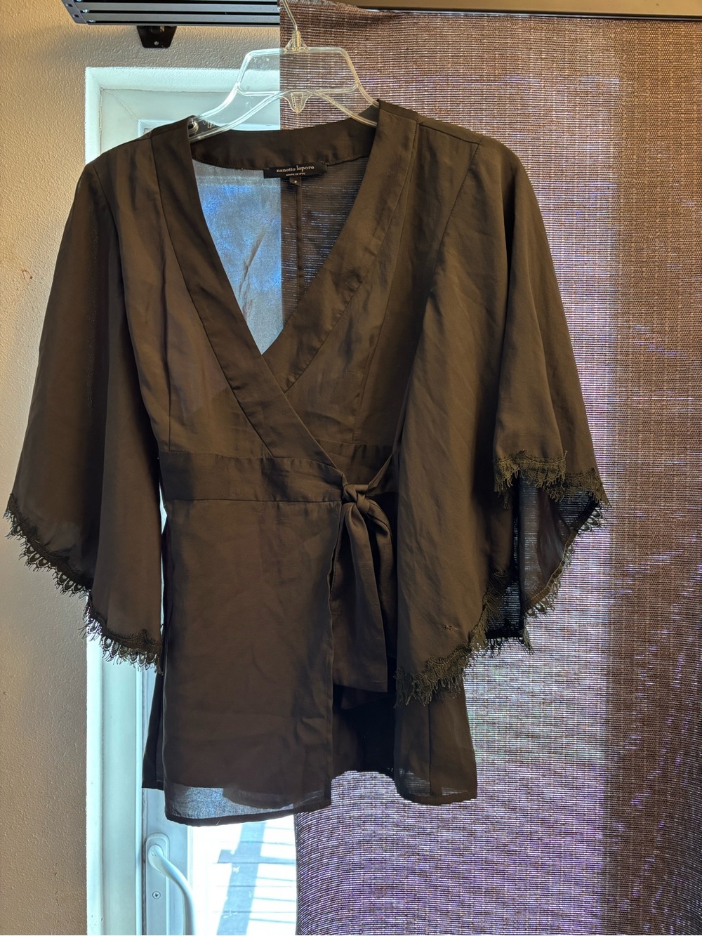 Nanette Lenore Wrap Tunic Sz.2